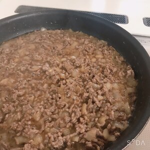 簡単パパッとそぼろ丼